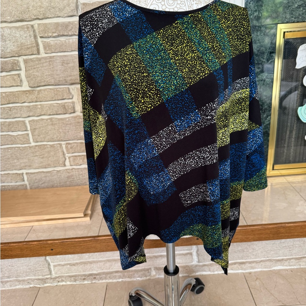 Clara Sun Woo Dolman Sleeve Tunic Size Large